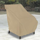 Standard  Patio Chair Cover in Sand