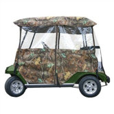 Deluxe Camo Golf Cart Enclosure