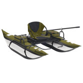 Bozeman Back Packable Pontoon Boat in Sage