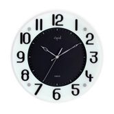 Opal Printed Glass Clock