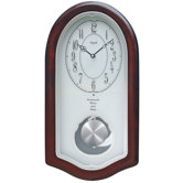 Unique Shaped Wooden Pendulum Clock