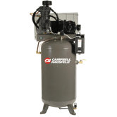 5 HP 230V 80 Gallon Two Stage Fully Packaged Air Compressor