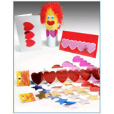 Sticker Strips 5 Strips Gold Stars