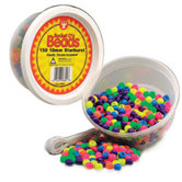 Neon Barrel Beads