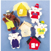 Three Little Pigs Monkey Mitt