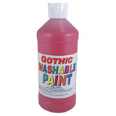 Washable Tempera Yellow 16 Oz