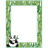 Panda & Bamboo Printer Paper