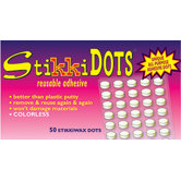 Stikki Wax Dots 50 Per Bag
