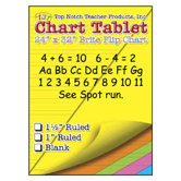 Chart Tablets 24x32 Assorted Blank