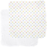 Receiving Blanket in Animal / White (2-Pack)