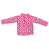 Winter Wear Microfleece Shirt in Pink Floral