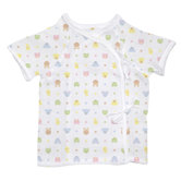 Organic Muslin Animal Wrap Shirt