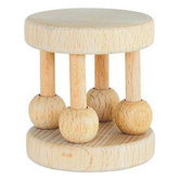 Sprouts Natural Wood Cage Rattle