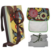 Organic Burp and Wash Gift Set in Mocha