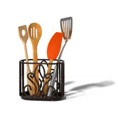 Patrice Utensil Holder in Bronze