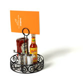 Scroll Condiment Stand