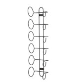 6 Bottle Wall Mounted Wine Rack