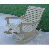 Roble Wood Rocking Chair