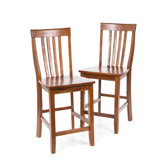School House 24" Barstool in Classic Cherry