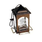 Meadow Rose Bird Feeder in Brown