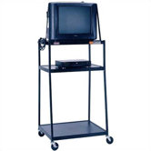 54" High, 3-Shelf Wide Body TV Cart