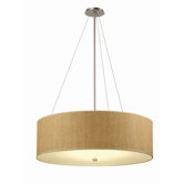Organic Modern Taylor Pendant Shade in Natural Grasscloth