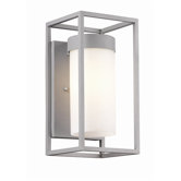 Cube  Outdoor Wall Lantern in Graphite
