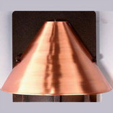 Lakeview Outdoor Wall Lantern Shade Accessory in Satin Copper
