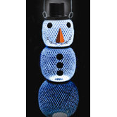 No/No Solar Snow Man Bird Feeder
