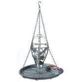 Lily Pad Bird Bath with Reservoir