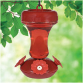 Perky-Pet Glass Top Fill Hummingbird Feeder
