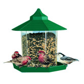 Gazebo Wild Bird Feeder in Green