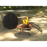 Copper Folding Fire Pit