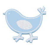 Small Glitter Bird