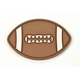 Large Football in Brown and White (No Glitter)