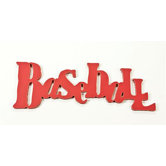 Baseball Wall Word (No Glitter)