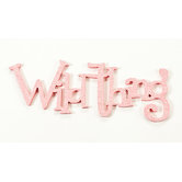 Wild Thing Glitter Wall Word
