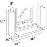 High Gloss Window Trim Kit
