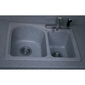 Classics Space Saver Double Bowl Kitchen Sink