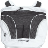 Poochy Dog Pouch in White