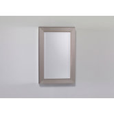 M&eacute;tallique 30" Beveled Cabinet with Framed Mirror