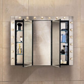 PL Series 30" Tri View Beveled Medicine Cabinet