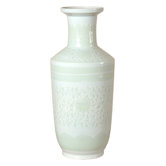 Ceramic Firecracker Vase Engrave