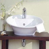 Crescendo Bathroom Vessel Sink in White