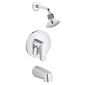 Europlus Shower Tub Combination Pressure Balance Diverter Tub Shower Faucet