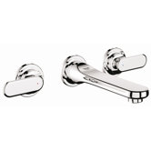 Veris Wall Mounted Bathroom with Double Lever Handles