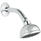 Tempesta Trio Shower Head with Arm and Flange