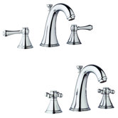 Geneva Double Handle Widespread Faucet