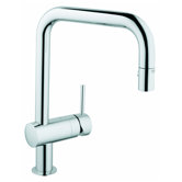 Minta One Handle Single Hole Pull-Down Kitchen Faucet