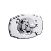 Geneva Thermostatic Trim with Cross Handle